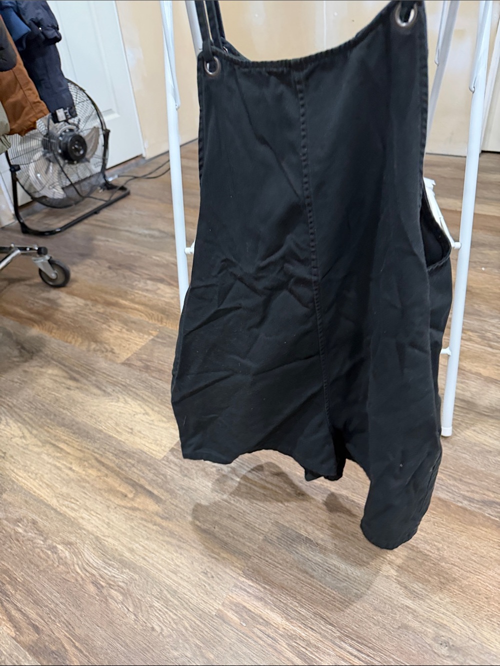 Volcom Black Strappy Short Romper - Picture 3 of 4